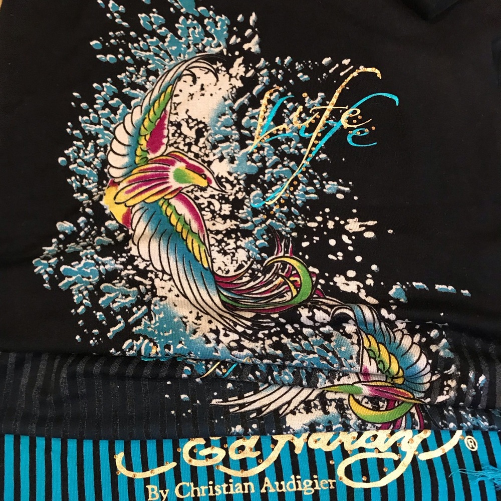 ED HARDY long scarf NWOT